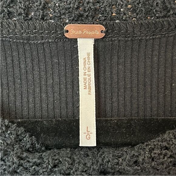 Free People NWT Cuffing Season Top in Black
Size Large - Picture 10 of 12